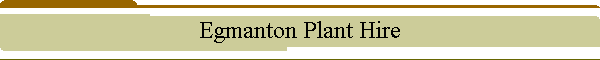 Egmanton Plant Hire